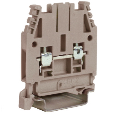 Винтовая клемма DKC Quadro CBC.2/GR 2,5 кв.мм серый картинка 